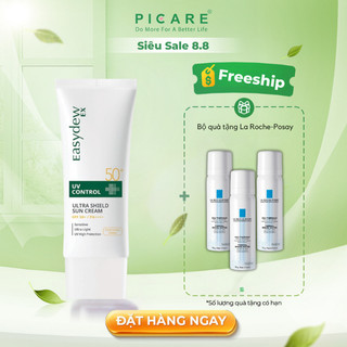 Kem chống nắng phục hồi dành cho mọi loại da Easydew Ex UV Control Ultra Shield Sun Cream SPF50+ 50ml
