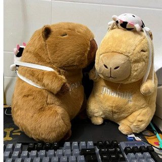 Chuột lang capybara đeo Balo 32cm đáng yêu vinamilk🪴🪴freeship🪴🪴hkm sữa