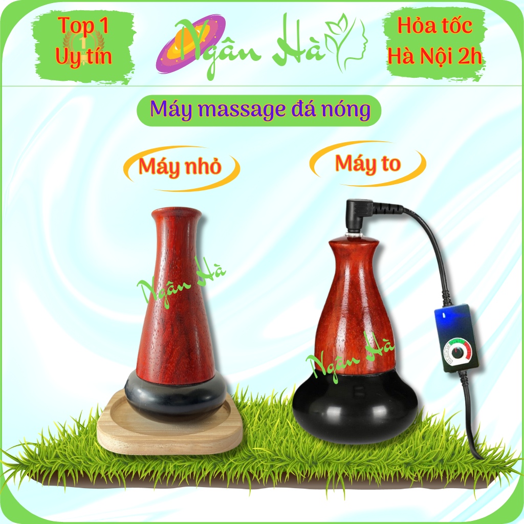 Máy đá nóng massage cổ vai gáy, body, đả thông kinh lạc dưỡng sinh