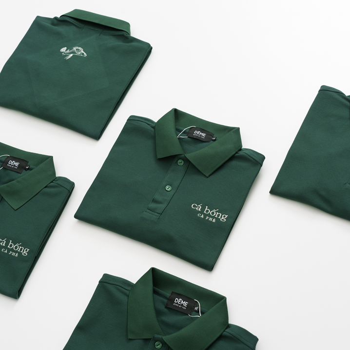 Áo In Theo Yêu Cầu, Đồng Phục Quán Cà Phê, Áo Polo In Theo Yêu Cầu, In Logo Theo Yêu Cầu, In Áo Theo