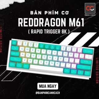 Bàn phím cơ Redragon M61 M68 Rapid Trigger 8k