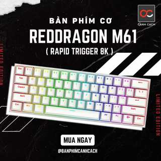 Bàn phím cơ Redragon M61 M68 Rapid Trigger 8k