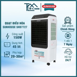  Quạt hơi nước quạt điều hòa Sunhouse SHD7727 mới 100% chính hãng 