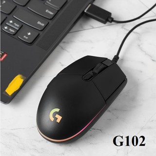  Chuột Máy Tính Có Dây Logitech G102 Lightsync và Chuột Máy Tính Có Dây HP M10 