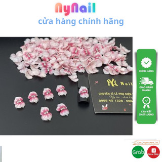 Hoa Bột Nail “ Sét 10 bông ghép đính đá”