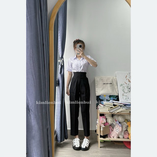 [Mã 42] Quần Tây Xếp Ly 2 Nút