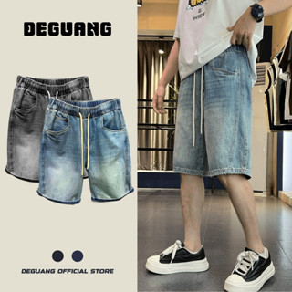Quần Short Jean Cạp Chun Quần Đùi Jean Suông Ống Rộng Chất Vải Co Giãn Mặc Đi Chơi Đi Biển Thoải Mái [ SHORT-109 ]