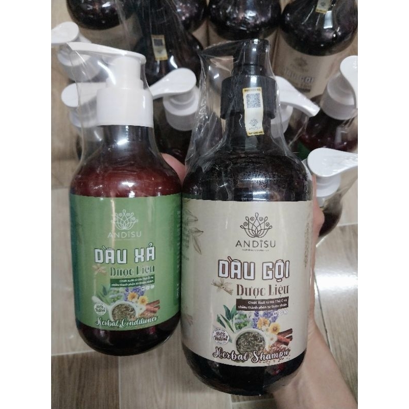 DẦU GỘI, XẢ DƯỢC LIỆU ANDISU