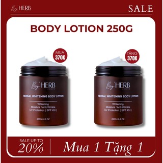 Kem Dưỡng Trắng Da Body - Herbal Whitening Body Lotion By'HERB 250g