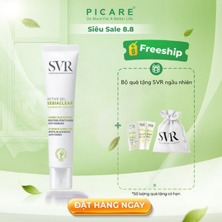 Kem dưỡng giảm mụn và loại bỏ dầu cho da mụn SVR Sebiaclear Active 40ml
