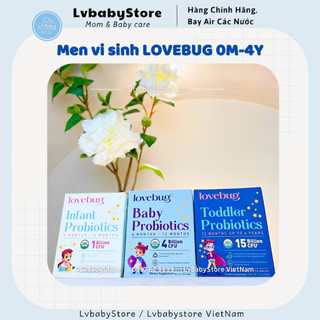 Men vi sinh lovebug 0m-4y hàng mỹ bay air