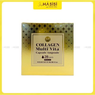 Tinh Chất Chống Lão Hóa Săn Chắc Da JM COLLAGEN MULTI VITA CAPSULR AMPOUL 28 DAYS 400mg x 28 viên