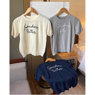Áo len cổ tròn Butter the.sweaterweather TSW