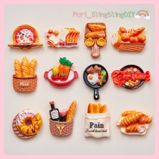 Phụ kiện charm hình đồ ăn mô hình đồ chơi nhà búp bê