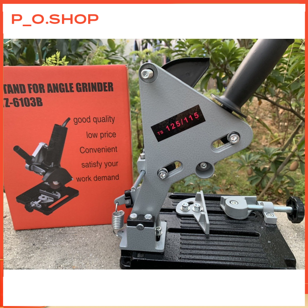 【🔥Rẻ】ĐẾ GANG .Chân Đế máy cắt bàn dùng cho máy cắt cầm tay TS-125/115.loại có thước đo góc 45 độ