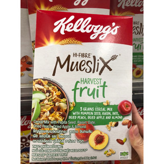 Ngũ cốc ăn sáng Kelloggs Mueslix Harvest Fruit 12 (375g)