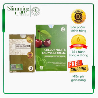 [ CHÍNH HÃNG] VIÊN THẢO MỘC GIẢM CÂN SLIMMING CARE X3 PHIÊN BẢN 2024 + TẶNG DETOX