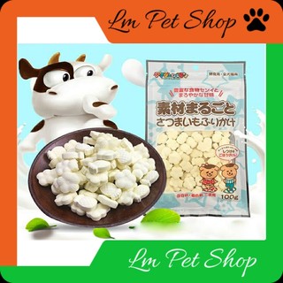 Bánh Canxi sữa dê cao cấp cho chó mèo thú cưng 100g - LmPetshop