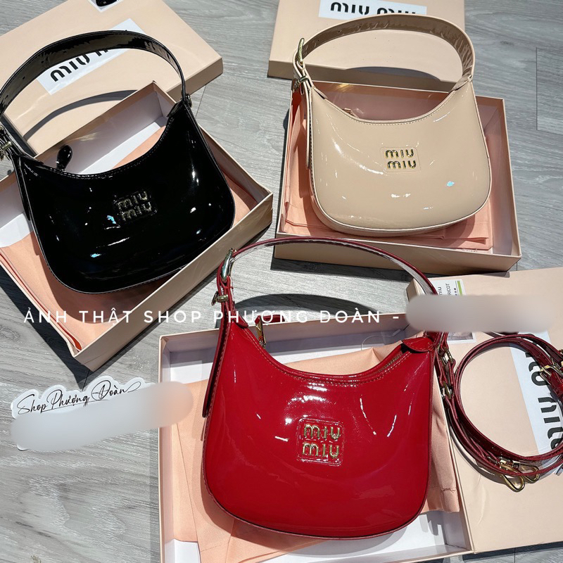 Túi Xách tay da bóng size 19cm HÀNG LOẠI 1 FULL BOX