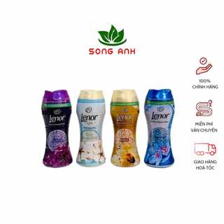 Hàng Đức viên xả vải khô Lenor siêu thơm, siêu tiết kiệm hộp 210g cho quần áo thơm mát cả ngày dài