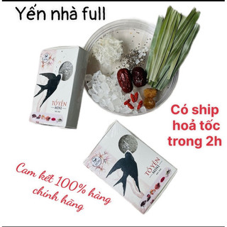 tổ yến mini tặng kèm nhiên liệu chưng