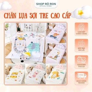 [Chọn mẫu] Chăn lụa chăn sợi tre cao cấp - Chăn hè siêu mềm mát cho bé - Shop Rô Ron