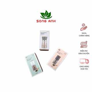 Lock&Lock cối xay tiêu thủy tinh cao cấp lưỡi sứ, nắp gỗ sồi CKO115 - 140ml/ CKO116 - 170ml