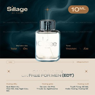 ..C..K.... FREE FOR MEN EDT | Mẫu thử nước hoa nam