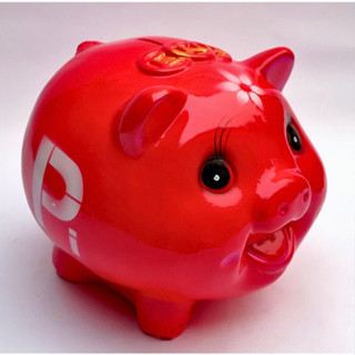  Heo Lợn Đất KT 22x18x16cm Tiết Kiệm SZ To   Heo Truyền Thống  