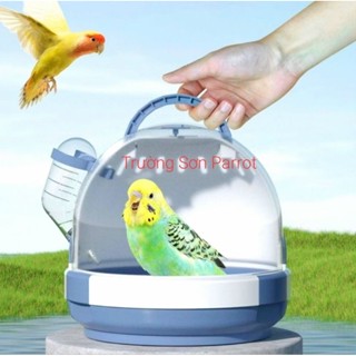 Lồng vận chuyển (mã2) cho chim vẹt nhỏ lovebird, parrotlet, yến phụng, hamster, bọ nhỏ, nhím....