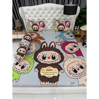 Ga thun siêu lạnh lụa Latico mẫu labubu