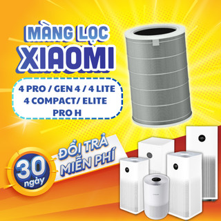 Lõi lọc không khí Xiaomi Air Purifier 4 Lite / 4 Pro/ Pro H/ Gen 4/ 4 COMPACT. Bản quốc tế chip RFID