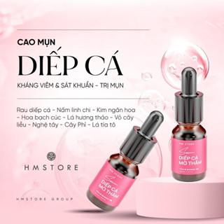SERUM DIẾP CÁ HM STORE ( Dành cho da mụn thâm, da nhiễm CORTICOID, da nhạy cảm . . .)
