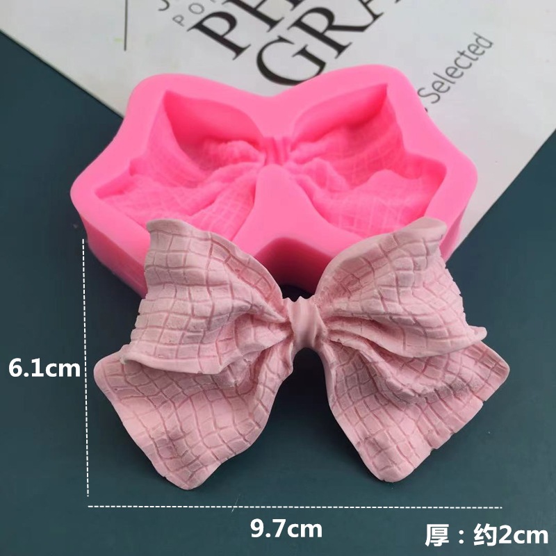 Khuôn nơ kẻ size lớn (MS13)