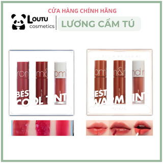 Set 3 son mini tint lì romand best tint edition warm tone/ cold tone