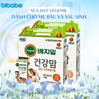 Thùng 16 hộp sữa hạt Vegemil dành cho mẹ bầu và cho con bú