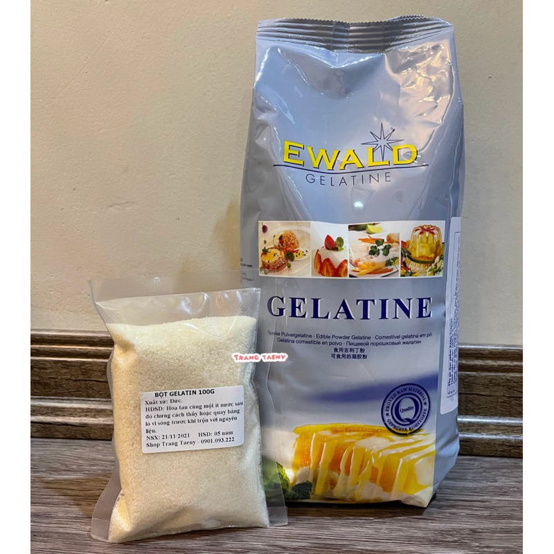 Bột Gelatine Đức / Bột Gelatin 100g