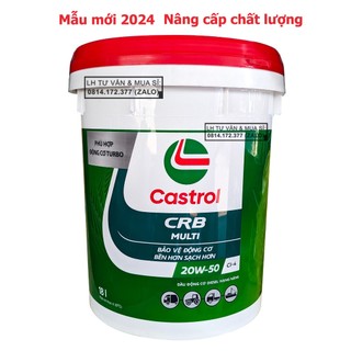 Dầu nhớt ô tô castrol crb turbomax ci-4 20w50 mẫu mới – shopnhottot