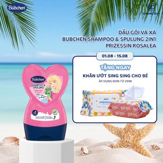 Dầu gội và xả cho bé 2in1 Bubchen Prinzessin Rosalea 230ml
