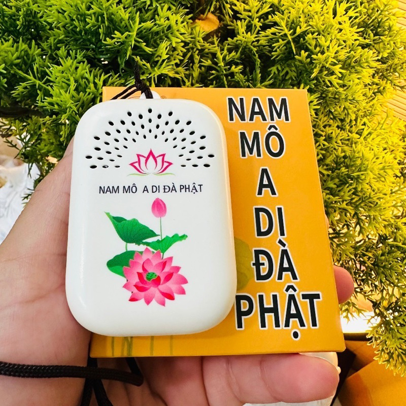 Máy niệm Phật mini hoa sen 53 bài