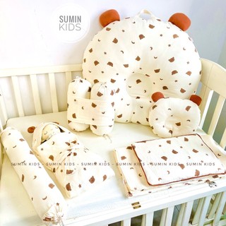 Gối ôm muslin organic cho bé