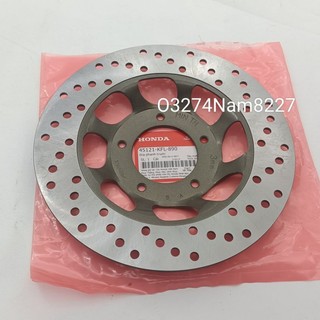 Đĩa thắng, phanh trước 5 lỗ xe FUTURE 1, WAVE ZX... zin Honda