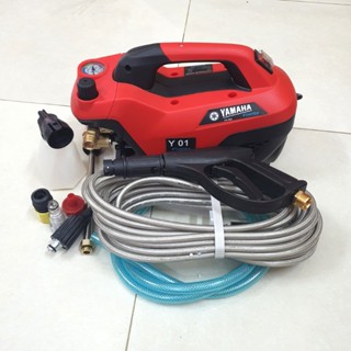 máy rửa xe YAMAHA  nhật bản-Máy xịt rửa dây áp lực 15M lõi đồng 100%, bảo hành 12 tháng