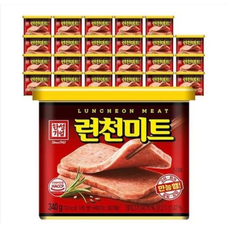 Thịt hộp Hàn quốc Hansung - 340gram