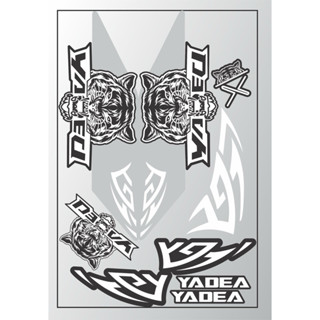 Tem Rời Xe Điện X-MEN 150 mẫu Hổ Vồ | X-MEN | Chất liệu Decal 3 lớp, Chống nước, Chống xước, Dễ dán