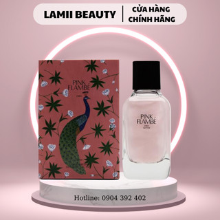 Nước hoa ZARA có nhũ PINK FLAMBE /Nước hoa ZARA TUBEROSE 100ml + PINK FLAMBE 30ml, 90ml, 180ml - LAMII BEAUTY