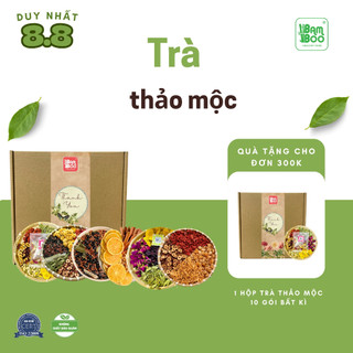 Trà thảo mộc Bamboo an thần, ngủ ngon, đẹp da, thanh nhiệt giải độc, hộp 20 gói