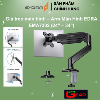 Arm Màn Hình - Giá treo màn hình EDRA EMA7302 (22" – 34") Chính Hãng