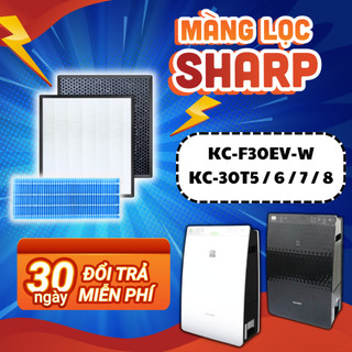 Màng lọc không khí sharp kc-f30ev-w, kc-30t5, kc-30t6, kc30t7. lõi lọc cho máy lọc không khí sharp