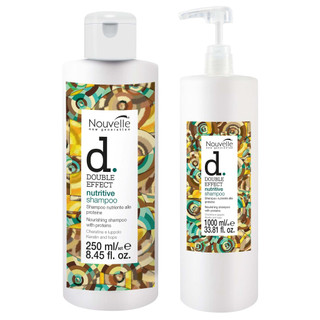 Dầu gội phục hồi tóc keratin và dược thảo chăm sóc tóc hư Nouvelle Double Effect Shampoo 1000ml